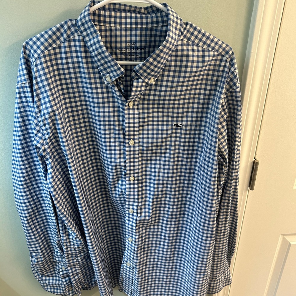 Vinyard vines XXL performance button up